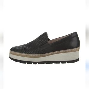 Pons Quintana Women's 6006 Lyon Black Slip-On Shoes